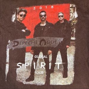 Depeche Mode Global Spirit Tour 2018 t-shirt